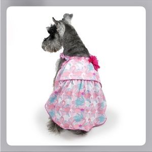 NWT Vibrant Life Dress Flamingo Pink/Blue Size Medium(21-27”chest circumference)